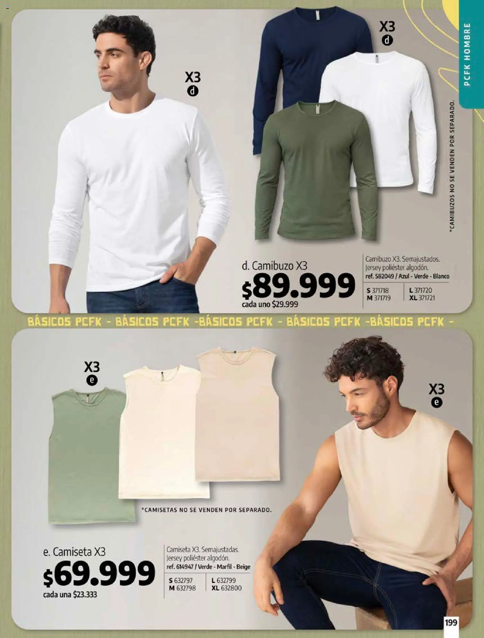 Pacifika revista - valida desde el 18/10/2026 | Página: 199 | Productos: Camiseta