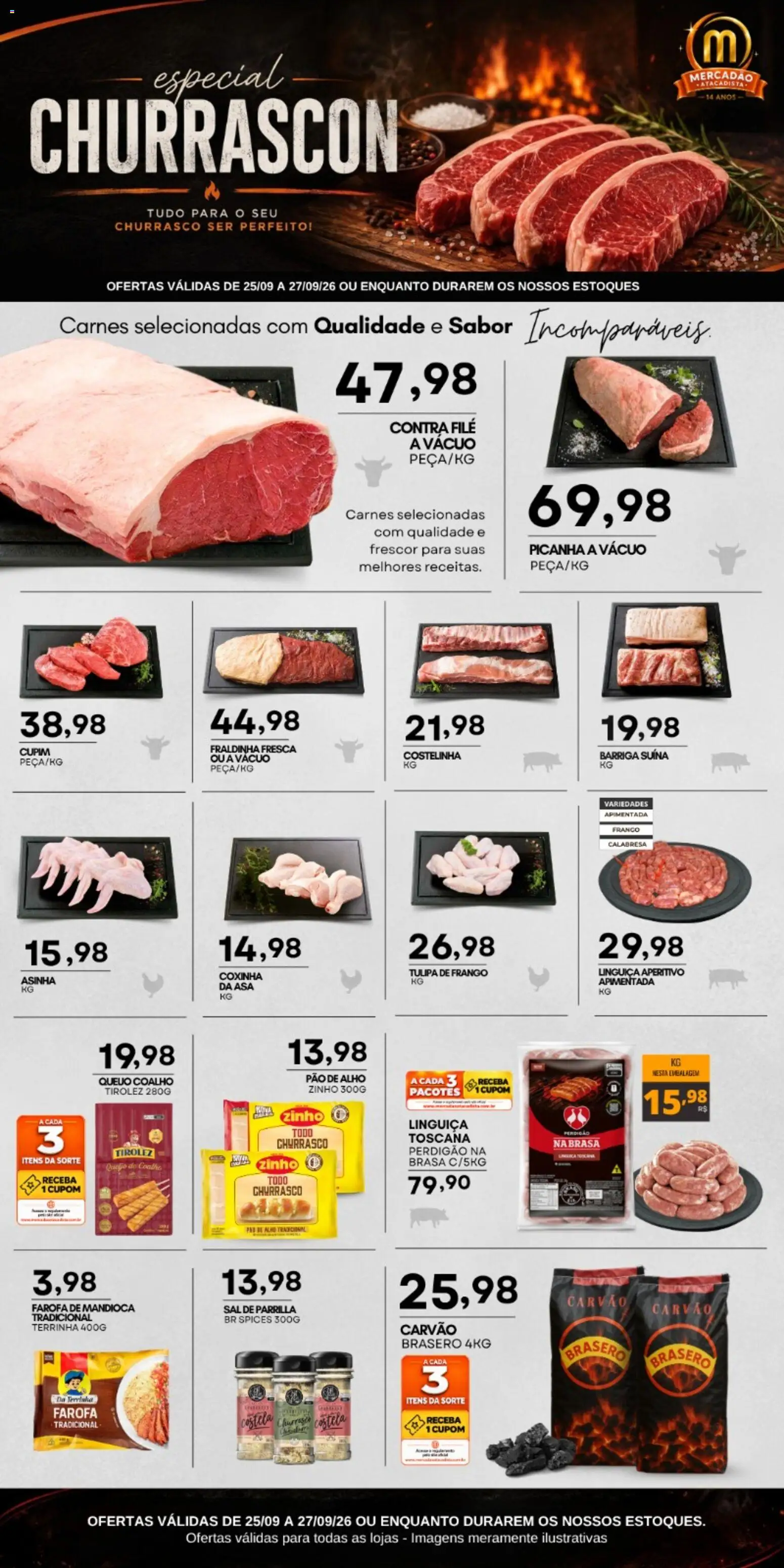 Mercadao Atacadista Sexta-feira 25 Setembro