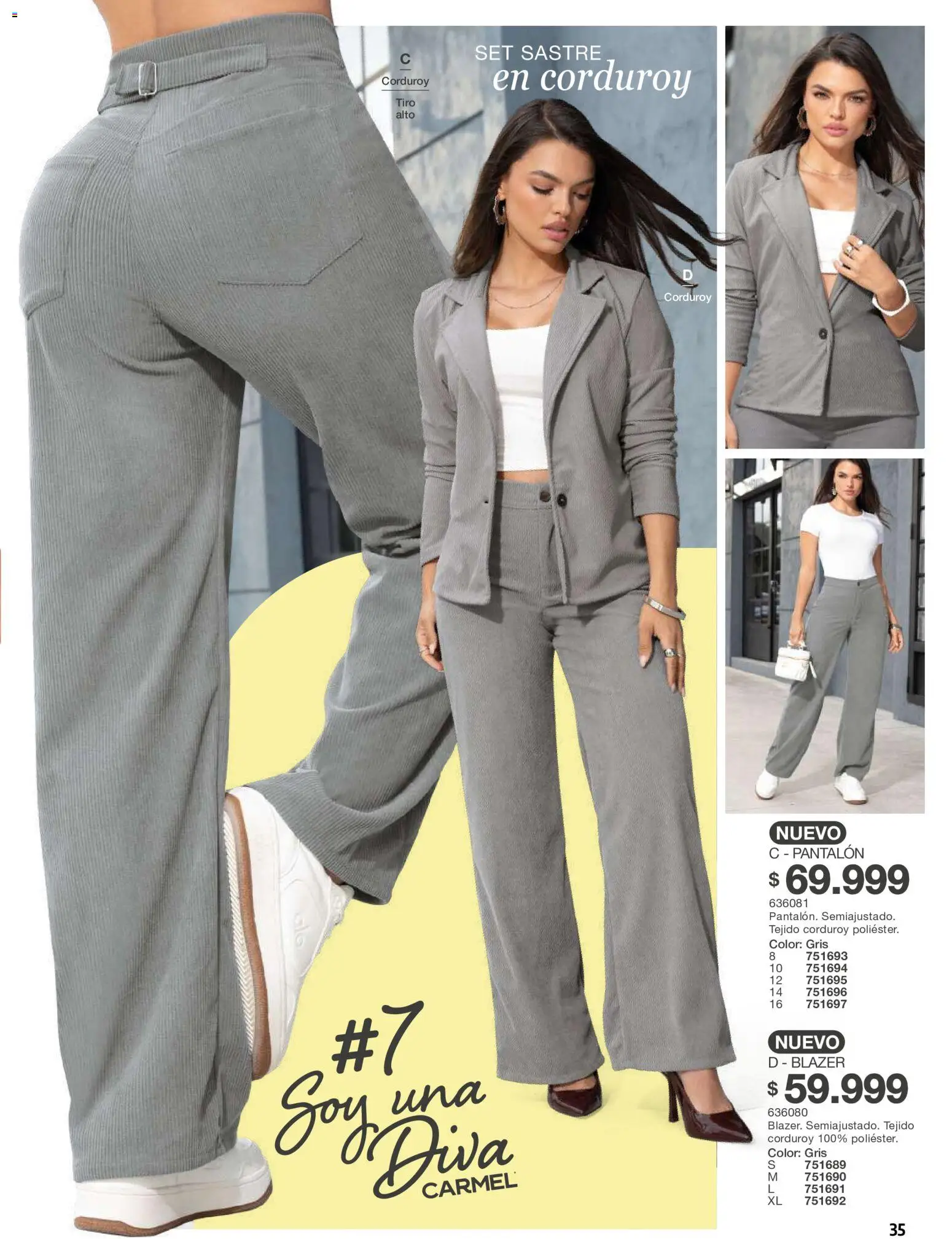 Carmel revista - valida desde el 01/10/2026 | Página: 35 | Productos: Blazer