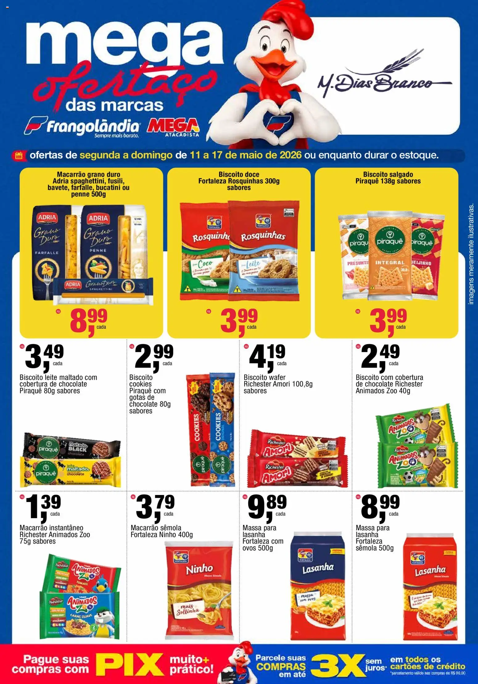 Frangolândia Folheto - válido de 11.05.2026 | Página: 2 | Produtos: Maiô, Ovos, Chocolate, Macarrão