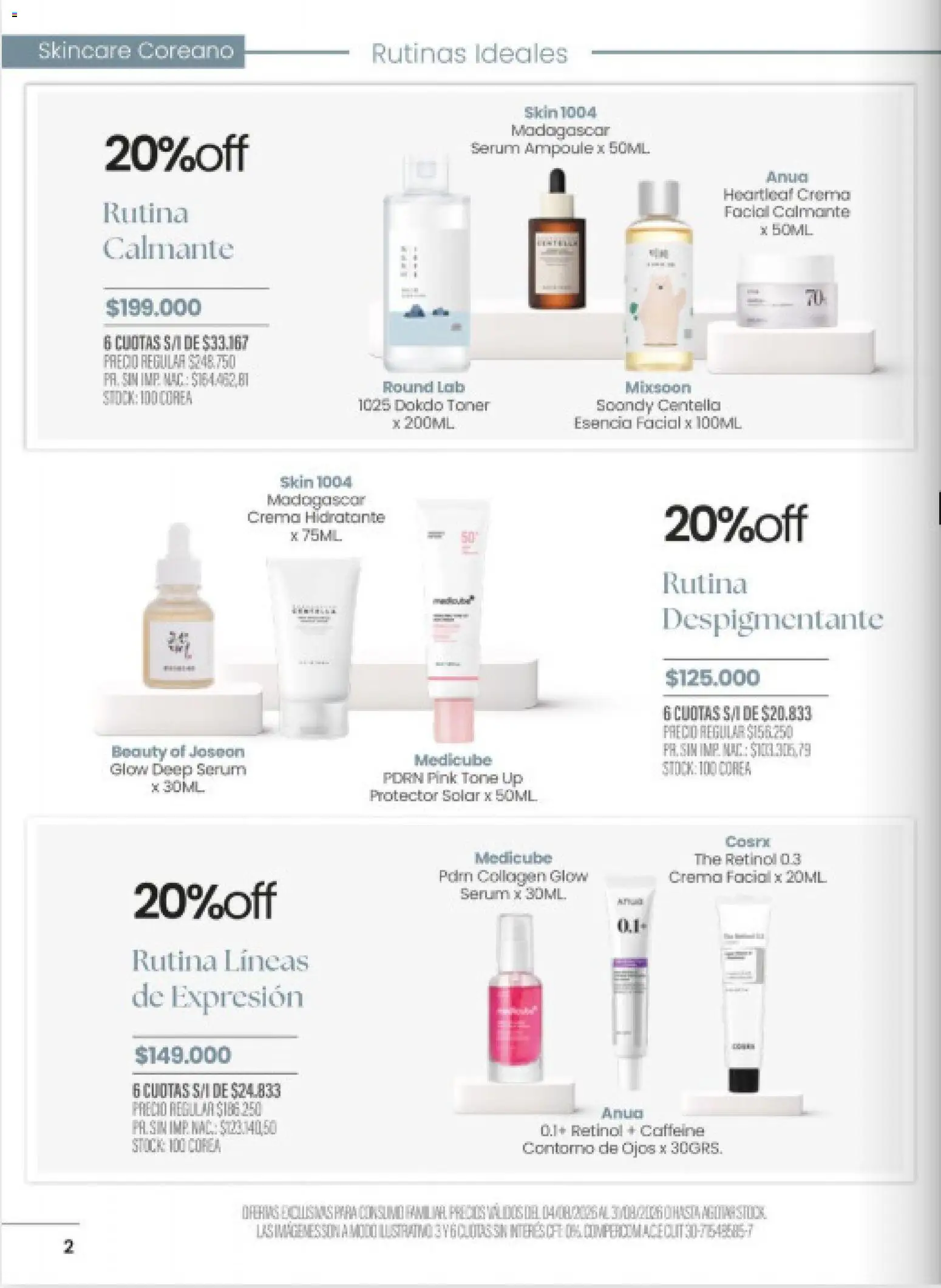 Pigmento catálogo │ válido desde el 04/08/2026 | Página: 2 | Productos: Contorno de ojos, Serum, Contorno, Crema