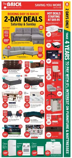 Preview of The Brick weekly flyer / circulaire from shop The Brick valid from 22.06.2026
