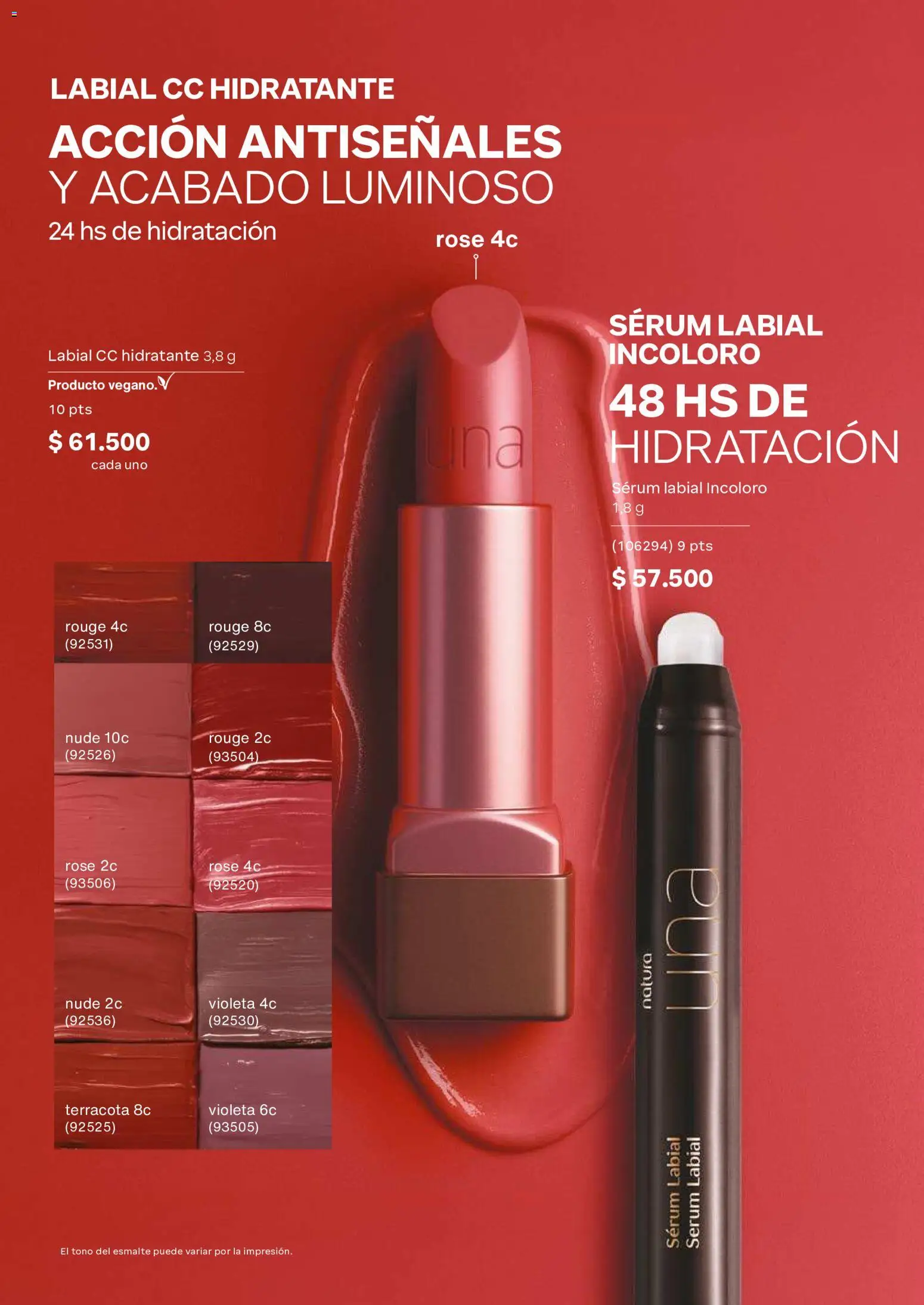Natura revista - valida desde el 01/07/2026 | Página: 72 | Productos: Serum