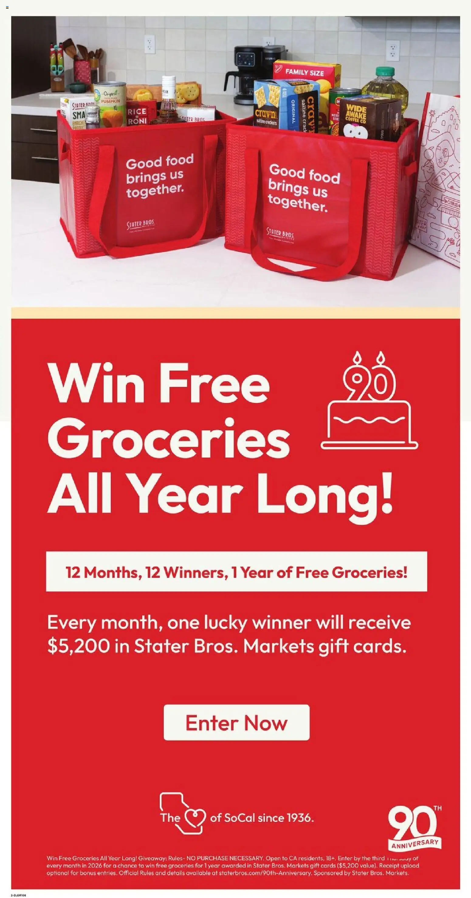 Stater Bros Weekly Ad - valid from 20.05.2026 | Page: 2 | Products: Coffee, Rice, Pumpkin