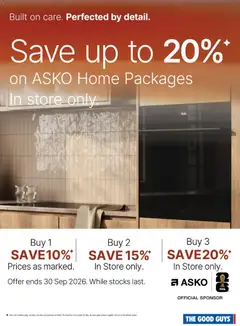 Preview of The Good Guys & Save up to 20% - valid from 16/07/2026
