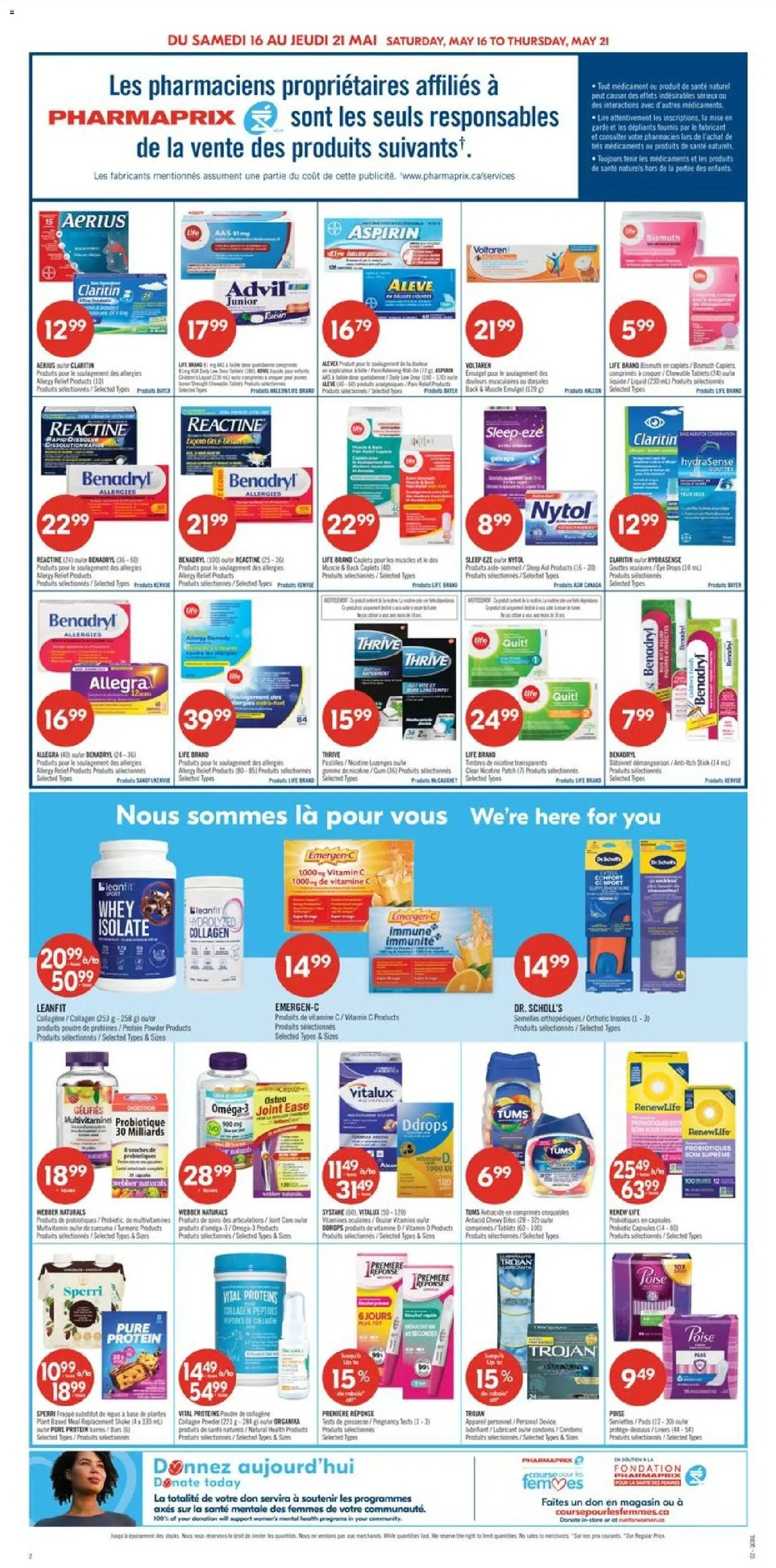 Pharmaprix flyer valid from 15.05.2026 | Page: 4 | Products: Powder