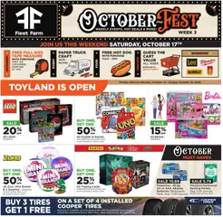 Preview of Mills Fleet Farm weekly ads valid from 10/12/2026