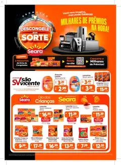 Supermercados São Vicente ofertas Seara - Pré-Visualização do folheto da loja Supermercados São Vicente, válido de 02/10/2026
