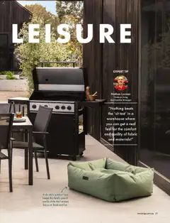 Preview of Bunnings Warehouse Outdoor Style Magazine 2025/26 - valid from 25/08/2025 | Page: 55 | Products: Bed
