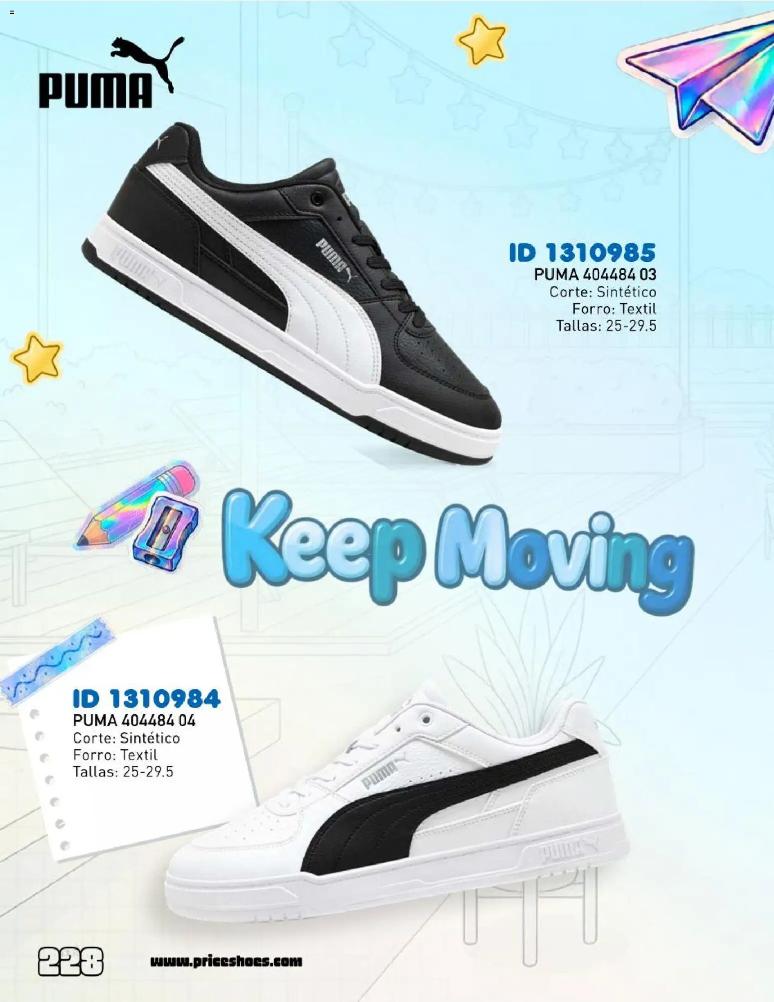 Nuevas ofertas de Price Shoes válidas en toda la República Mexicana desde el 12.06.2026. ¡Encuentra las mejores ofertas en Price Shoes catálogo Escolar! | Página: 228