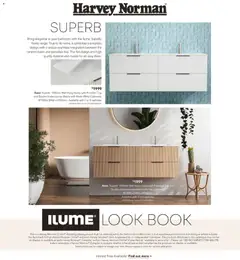 Preview of Harvey Norman Ilume Look Book Guide - valid from 05/02/2026 | Page: 18 | Products: Bathroom