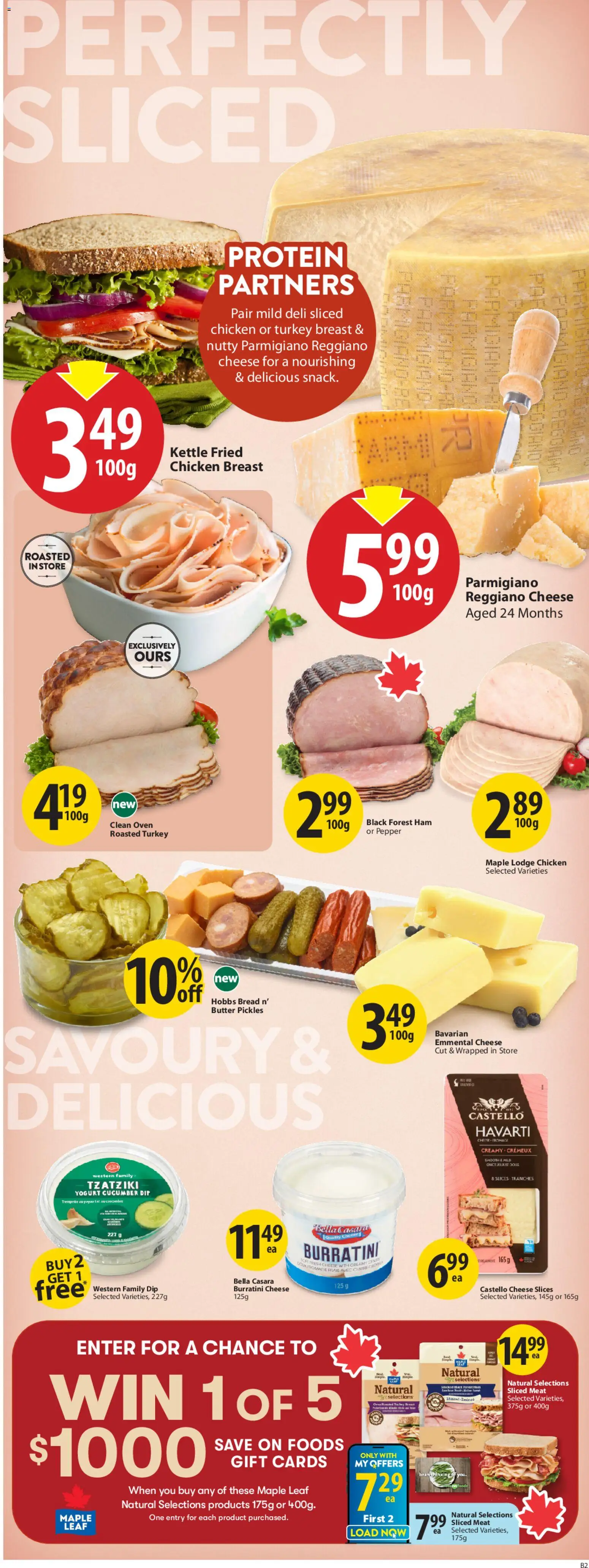 Save on foods flyer valid from 04.06.2026 | Page: 9 | Products: Turkey, Oven, Kettle, Bread