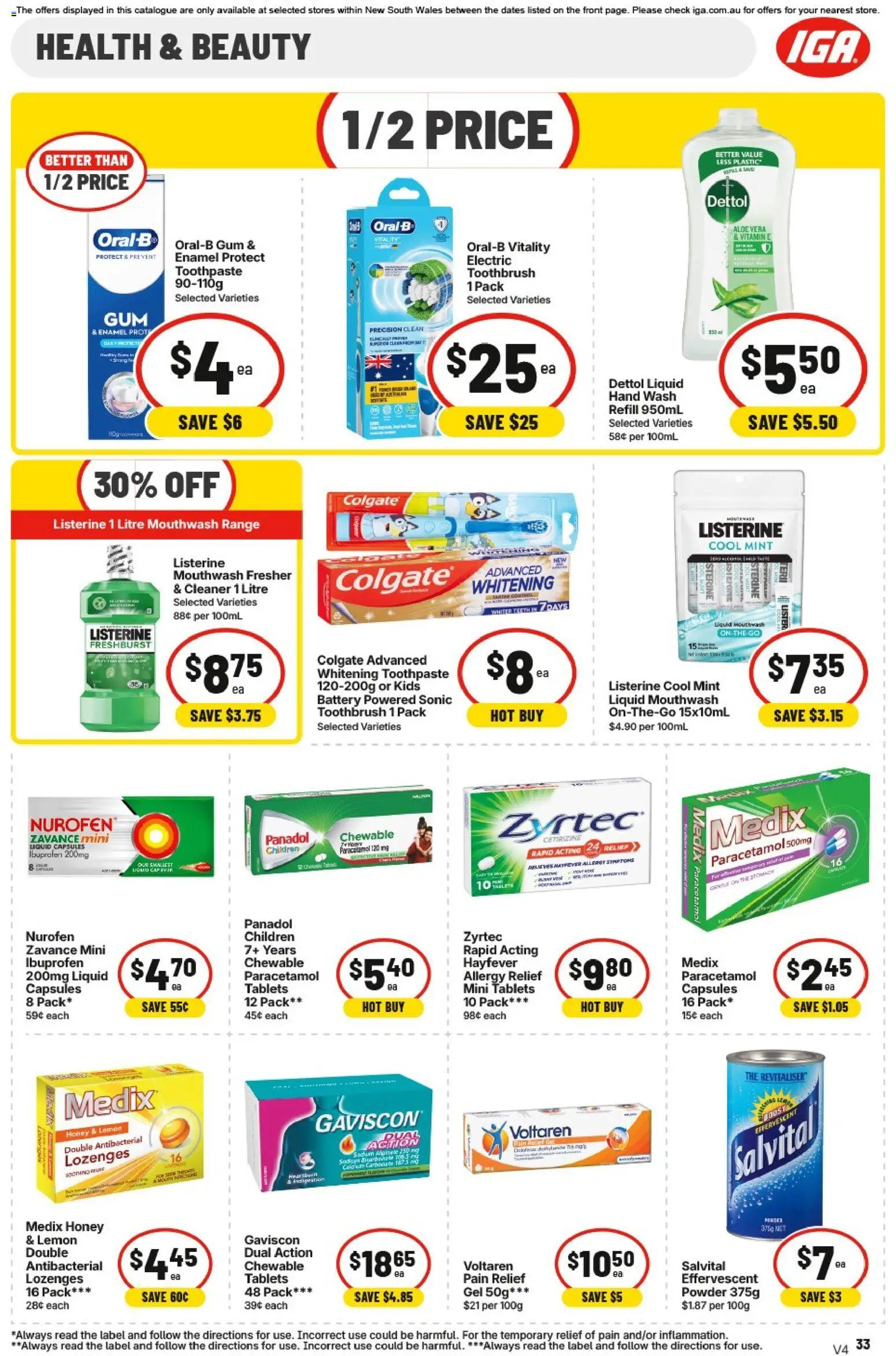 IGA catalogue - valid from 26/08/2026 | Page: 31 | Products: Cleaner, Honey, Capsules, Hand wash