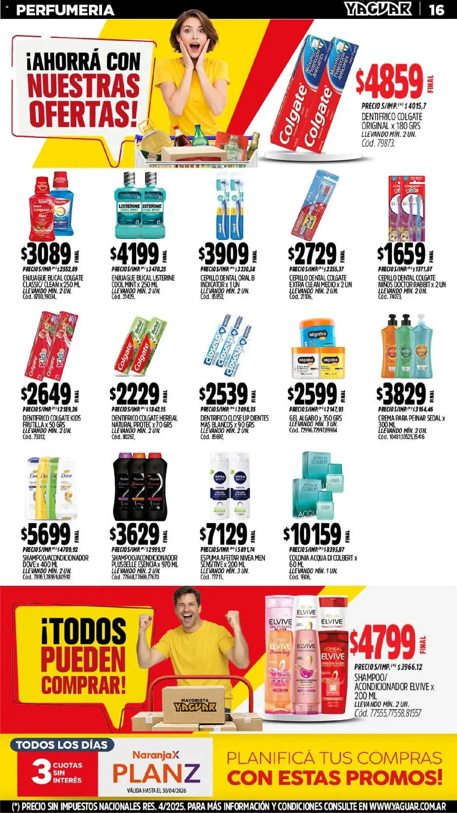 Yaguar catálogo │ válido desde el 11.05.2026 | Página: 17 | Productos: Frutilla, Cepillo, Acondicionador, Crema