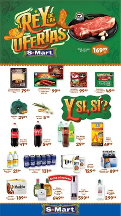 Vista previa de S-Mart folleto Ofertas de feria Nuevo Laredo, nuevo folleto de la tienda, válido en México a partir del 03/07/2026