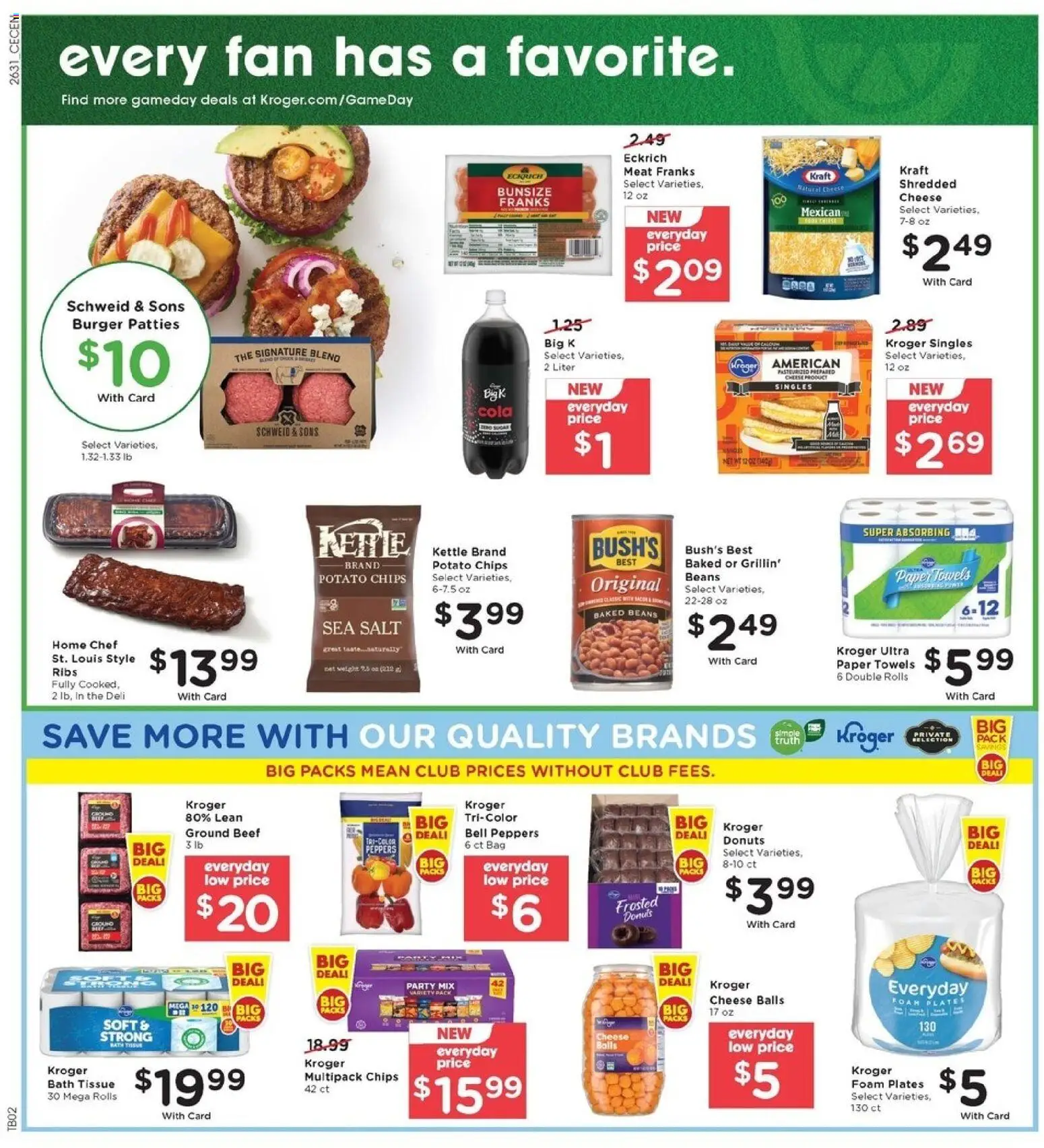 Kroger Weekly Ad - valid from 09/02/2026 | Page: 4 | Products: Peppers, Bath, Beef, Salt