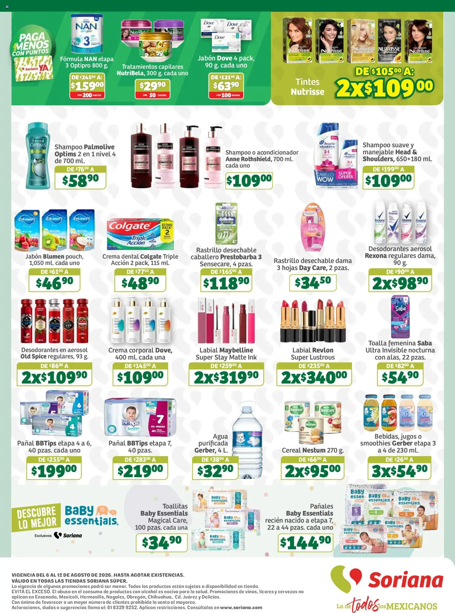 Nuevas ofertas de Soriana válidas en toda la República Mexicana desde el 06/08/2026. ¡Encuentra las mejores ofertas en Soriana Oferta se dice Soriana Súper Nacional! | Página: 8