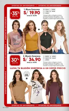 Vista previa de folleto Azzorti catálogo  - Campaña 15 de la Azzorti válido desde 20/09/2026 | Página: 86 | Productos: Blusa, Té