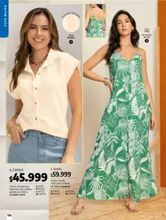 Pacifika catálogo C13/2026 -  Vista previa de la revista de la tienda Pacifika valido desde el 21/07/2026 | Página: 105 | Productos: Plancha, Vestido, Camisa