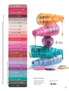 Avon folheto - Campanha 10 - Pré-Visualização do folheto da loja Avon, válido de 22/06/2026 | Página: 75 | Produtos: Pêssego, Picolé, Casaco, Soja