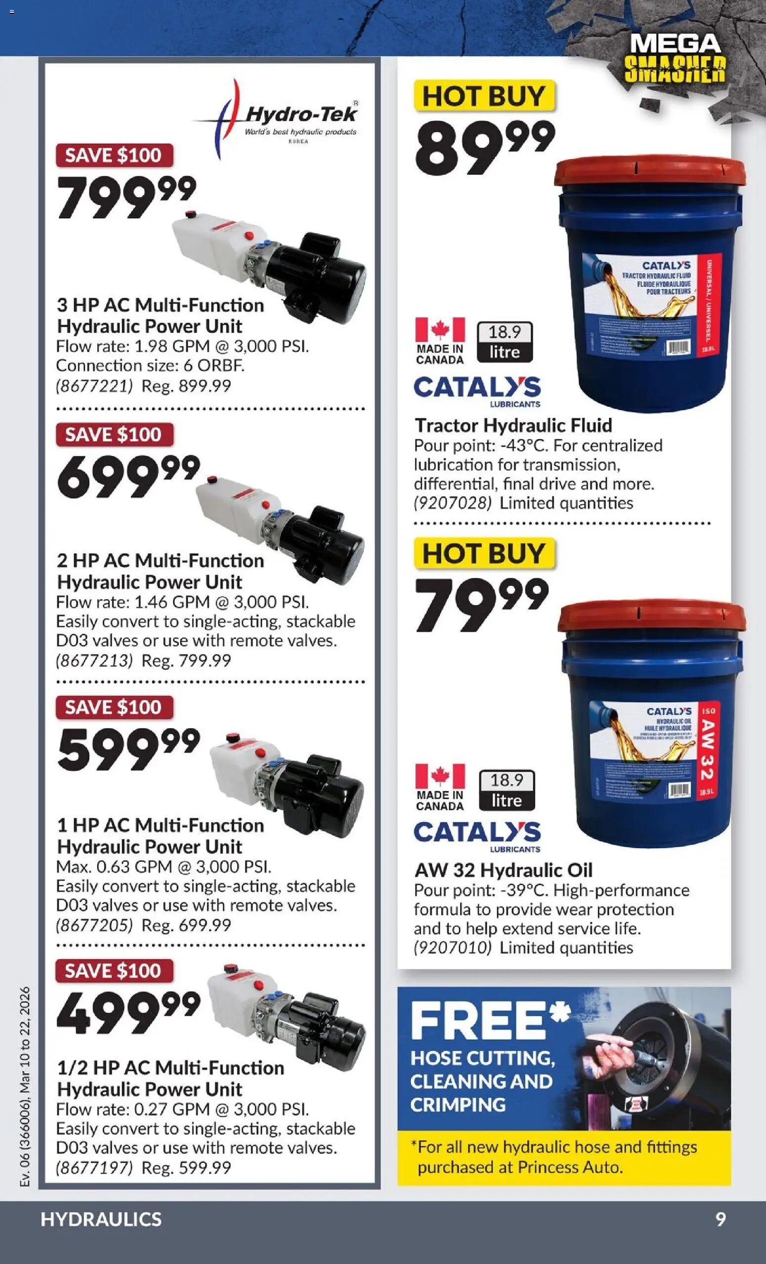 Princess Auto flyer valid from 10.03.2026 | Page: 14 | Products: Oil