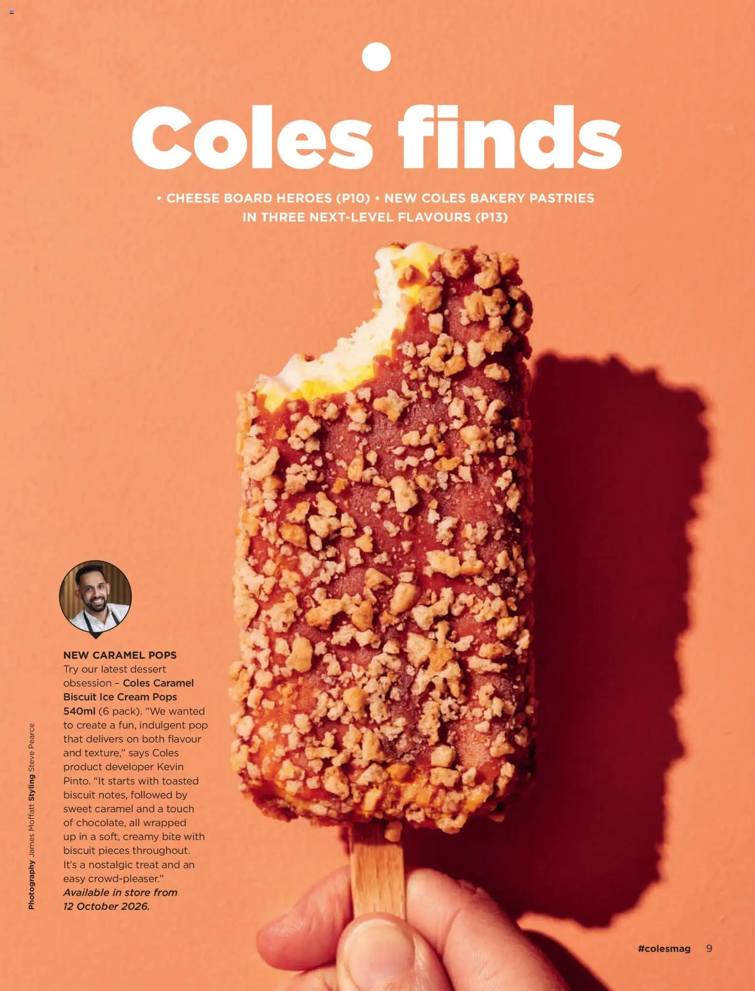 Coles catalogue - valid from 01/10/2026 | Page: 9 | Products: Cheese, Dessert, Cream, Ice cream