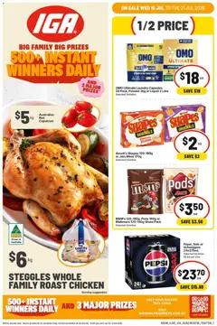 Preview of IGA catalogue NSW - valid from 15/07/2026