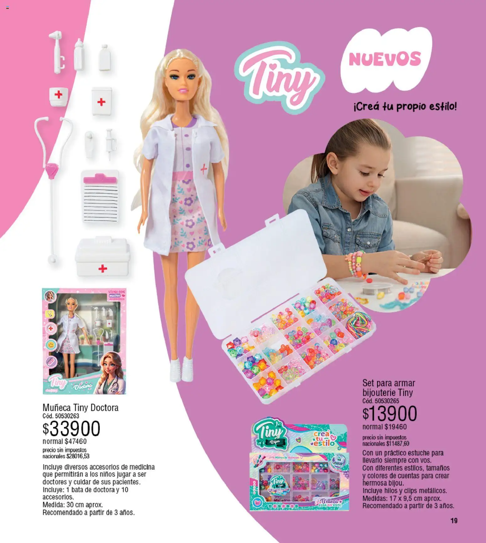 Millanel - Catálogo │ válido desde el 20/07/2026 | Página: 19 | Productos: Bata, Estuche