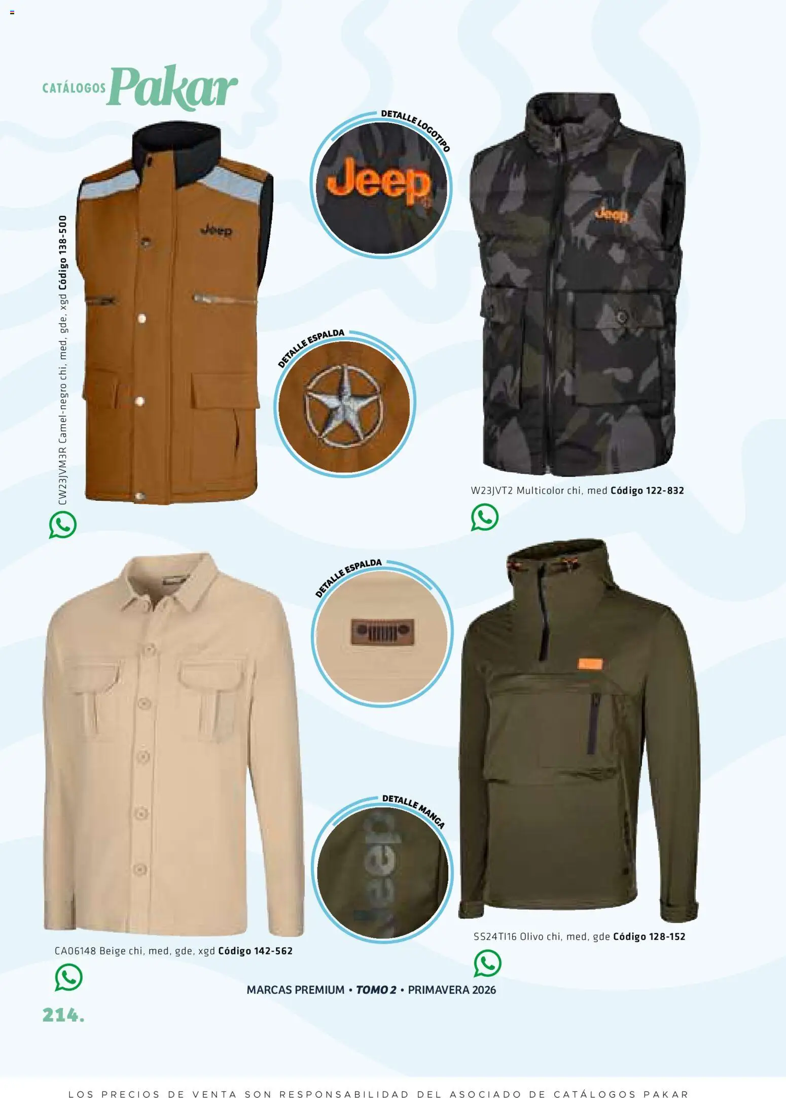 Nuevas ofertas de SC Pakar válidas en toda la República Mexicana desde el 27.02.2026. ¡Encuentra las mejores ofertas en SC Pakar catálogo Premium Men Tomo 2! | Página: 214 | Productos: Manga