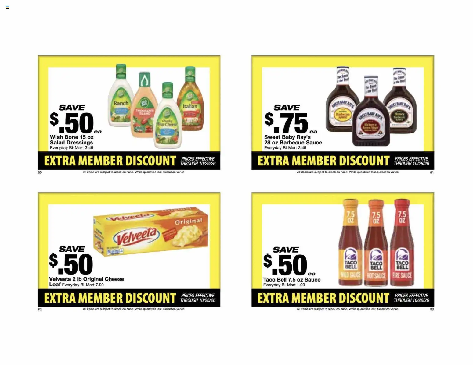 Bi-Mart Extra Member Discount Book - valid from 10/13/2026 | Page: 22