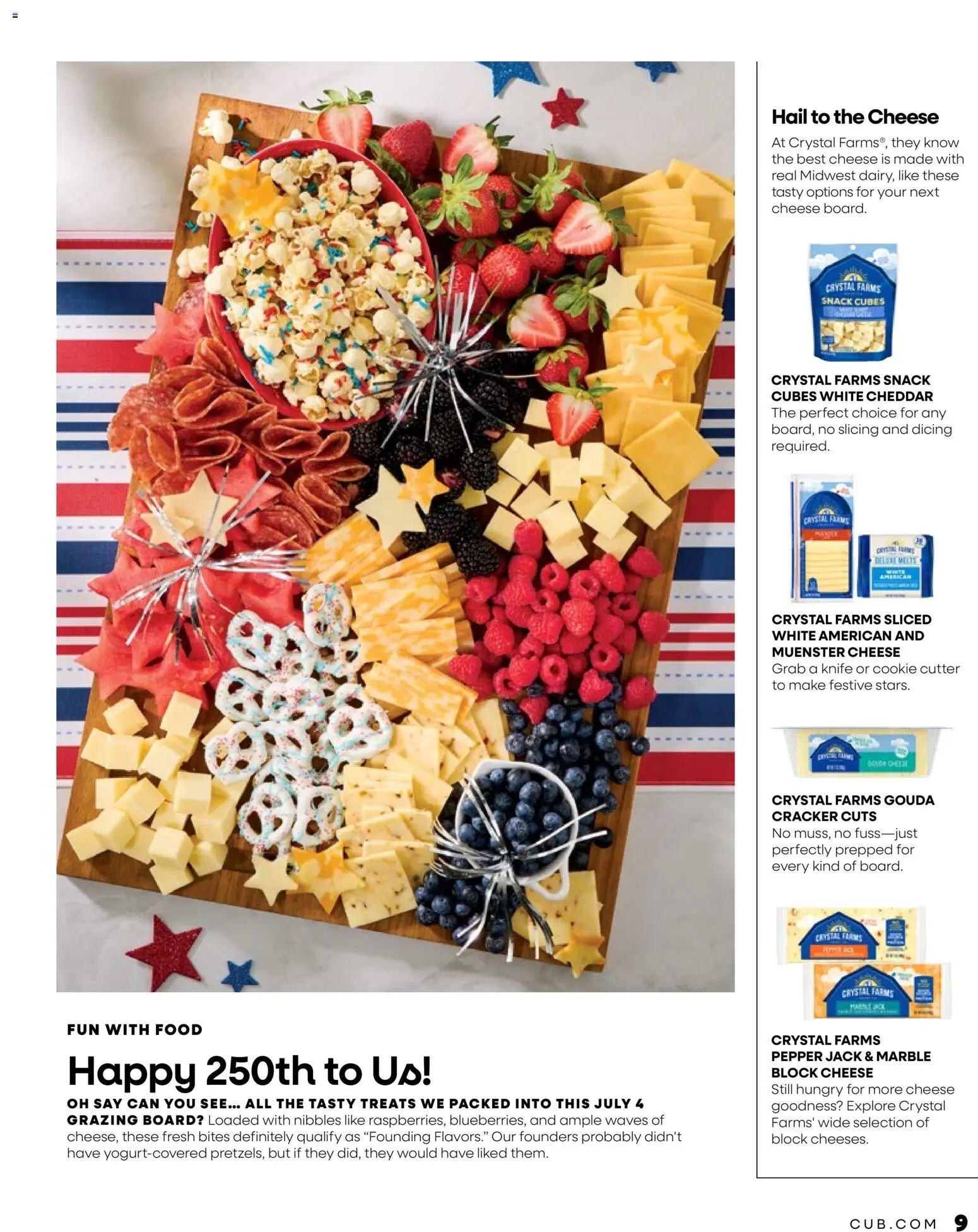 Cub Foods Magazine - valid from 06/01/2026 | Page: 9 | Products: Cheese, Pepper, Cutter