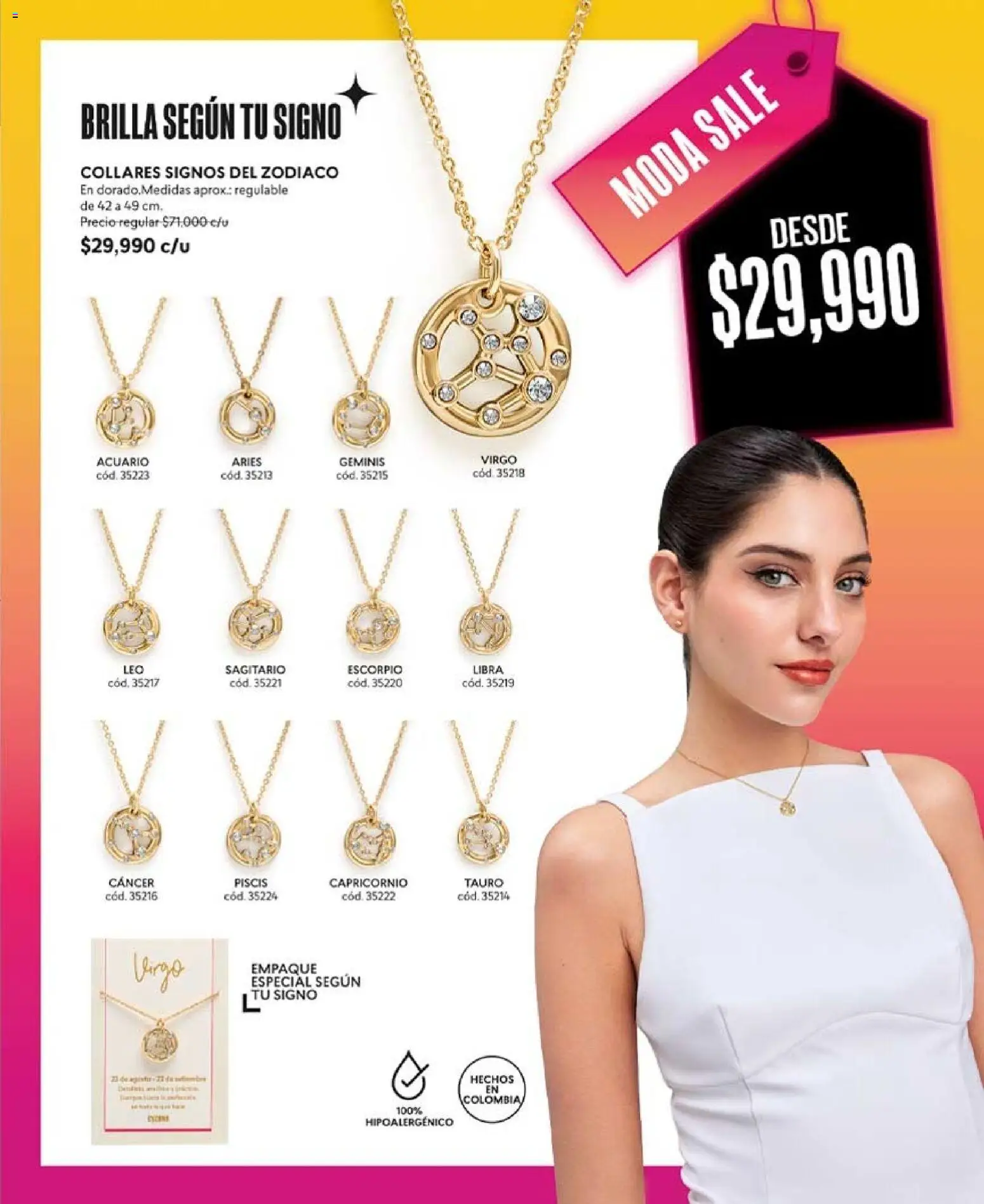CyZone revista - valida desde el 07/09/2026 | Página: 81 | Productos: Collares