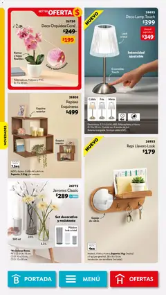 Vista previa de Betterware campaña 8 2026, nuevo folleto de la tienda, válido en México a partir del 03/08/2026 | Página: 76 | Productos: Repisa, Llavero, Batería, Espejo