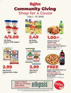 Preview of HyVee weekly ads valid from 07/01/2026