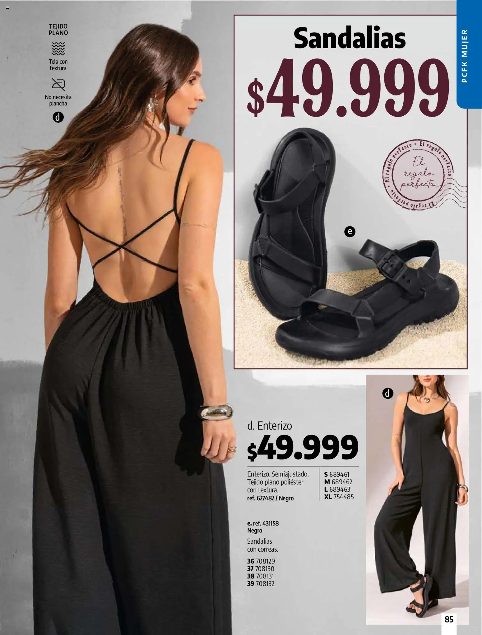 Pacifika revista - valida desde el 21/07/2026 | Página: 84 | Productos: Sandalias, Plancha, Enterizo