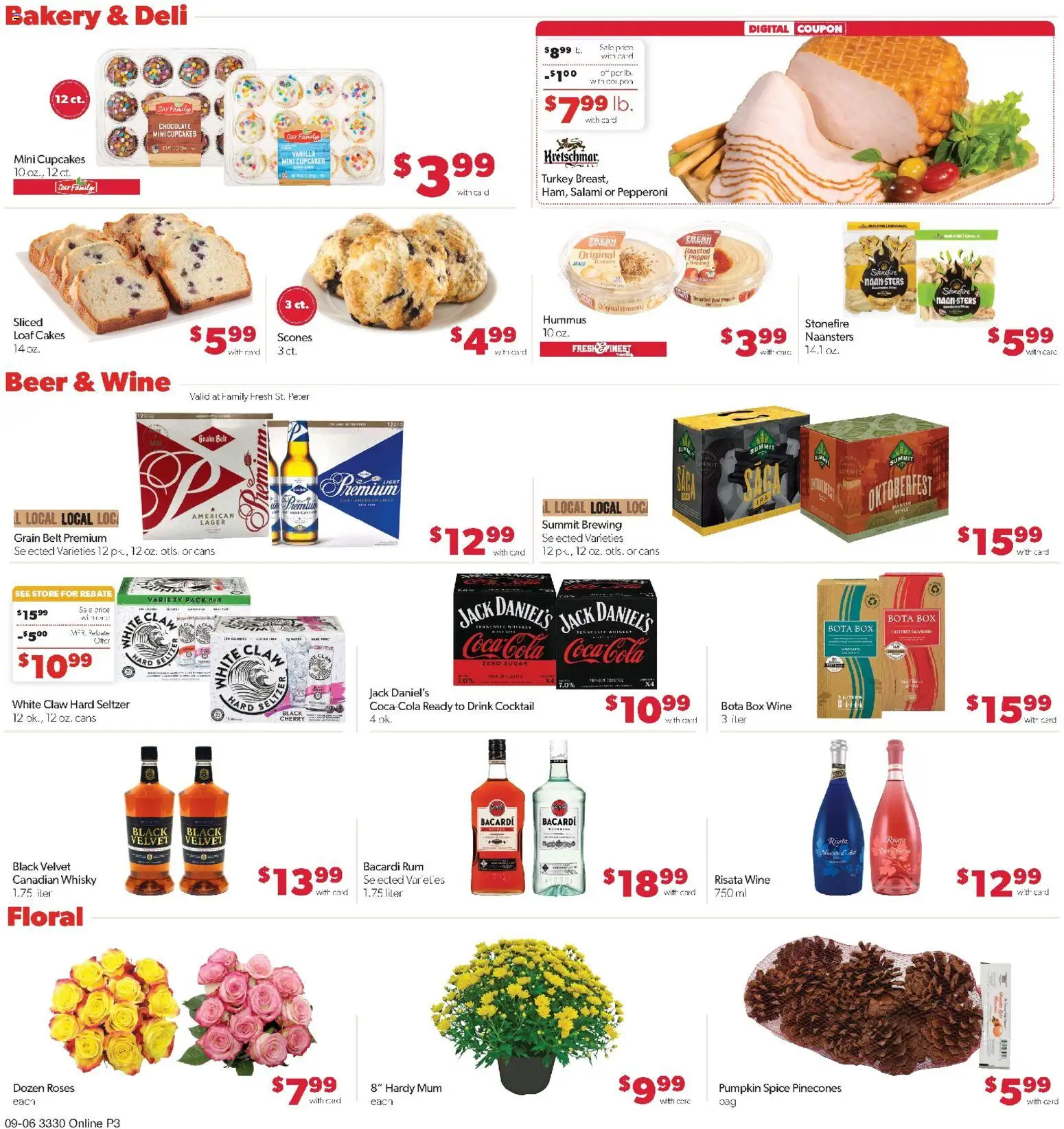Family Fare Weekly Ad - MN - valid from 09/06/2026 | Page: 7 | Products: Sugar, Pepper, Hummus, Vanilla