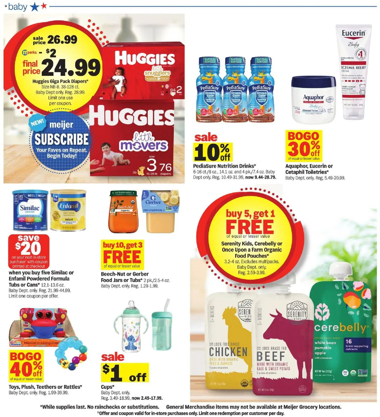 Meijer Weekly Ad - valid from 08/19/2026 | Page: 28 | Products: Chicken, Protein, Beef, Pumpkin