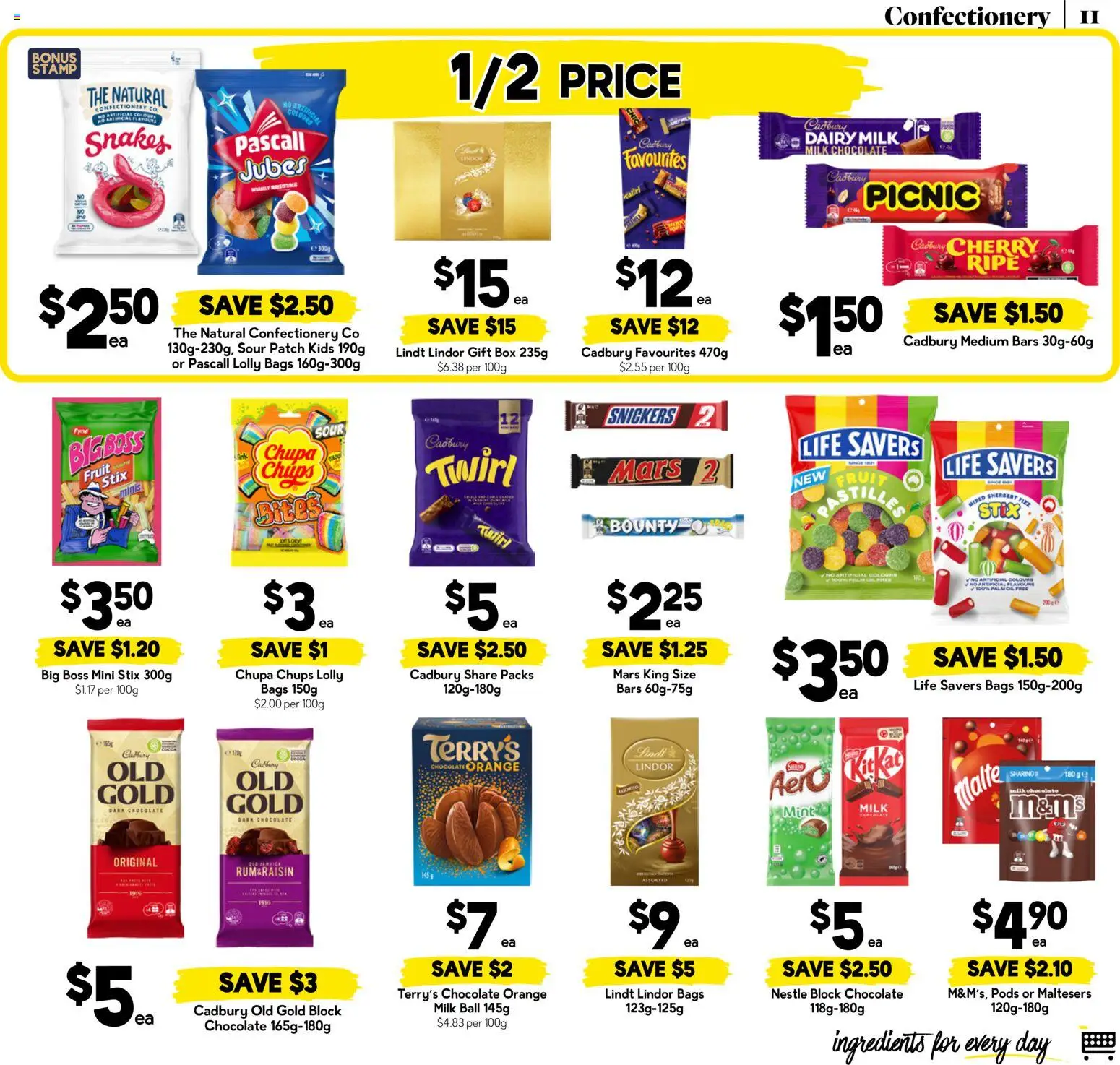 Drakes catalogue - valid from 19/08/2026 | Page: 11 | Products: Cocoa, Chocolate, Chips, Snickers
