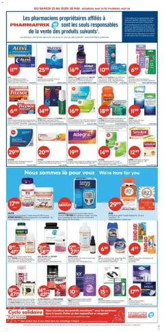 Preview of Pharmaprix weekly flyer / circulaire from shop Pharmaprix valid from 22.05.2026 | Page: 4