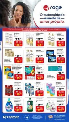 Semar Supermercado ofertas Roge - Pré-Visualização do folheto da loja Semar Supermercado, válido de 20.06.2026