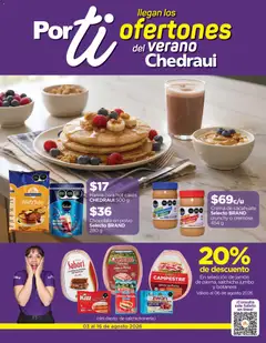 Vista previa de Chedraui folleto, nuevo folleto de la tienda, válido en México a partir del 03/08/2026