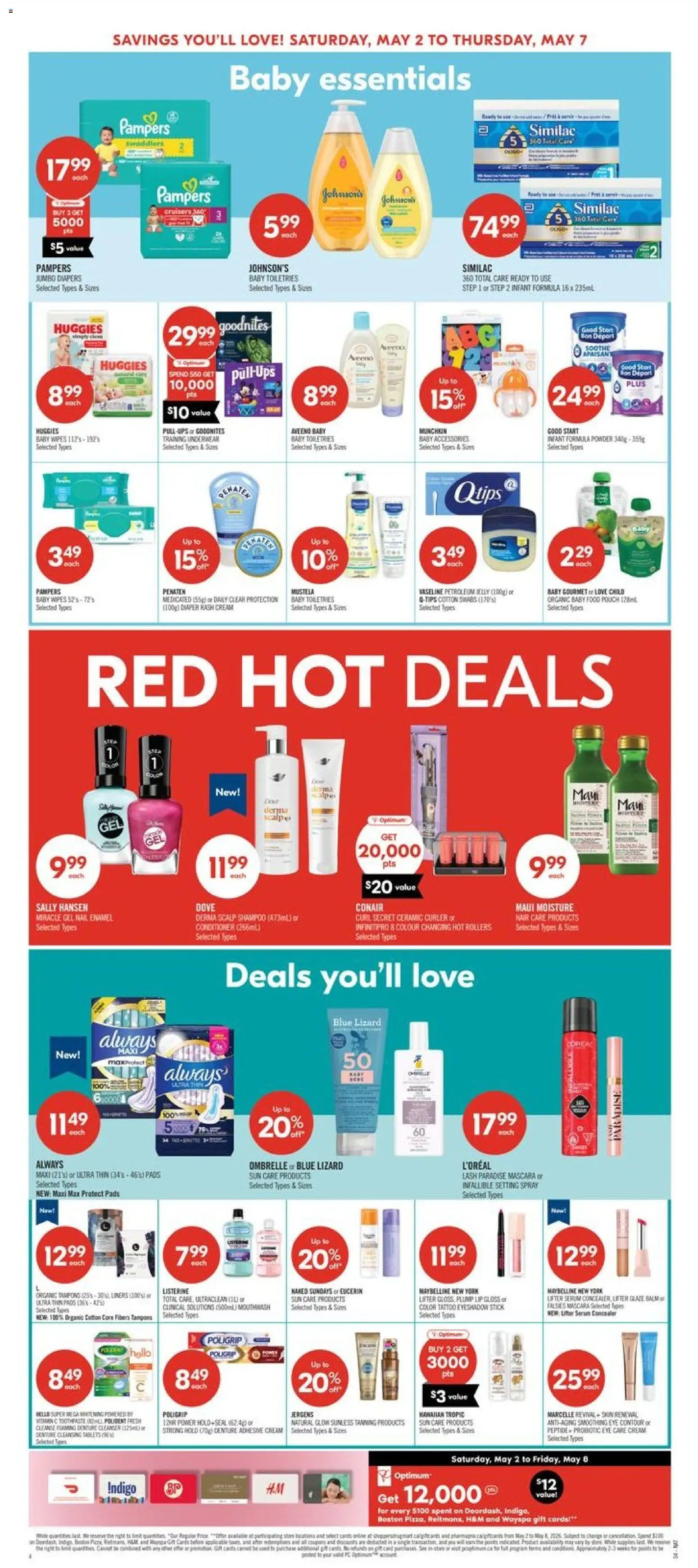 Shoppers Flyer from May 2, 2026 - Unlock Huge Savings | Canada