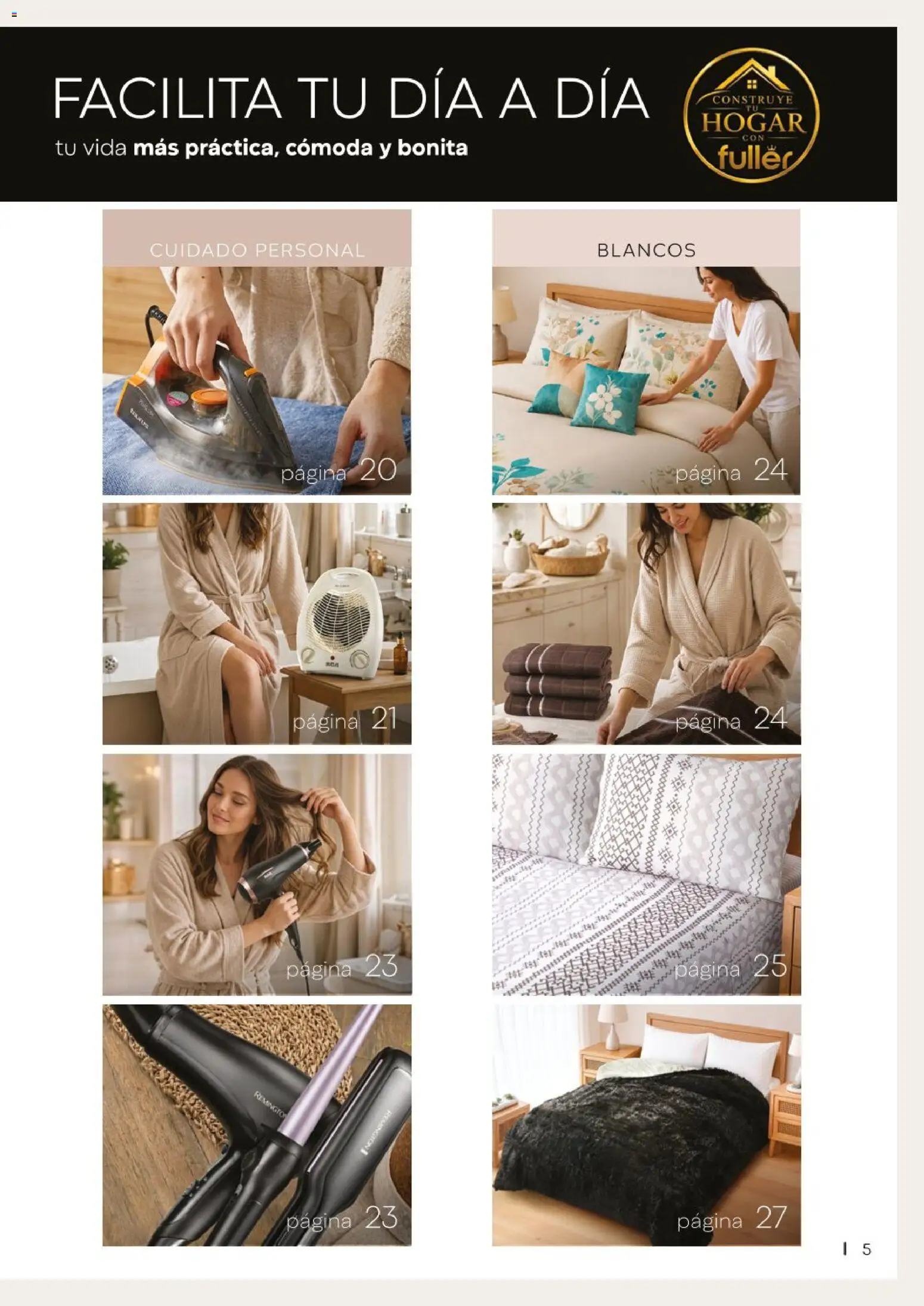 Nuevas ofertas de Fuller válidas en toda la República Mexicana desde el 15/06/2026. ¡Encuentra las mejores ofertas en Fuller catálogo Puntos! | Página: 5 | Productos: Cómoda