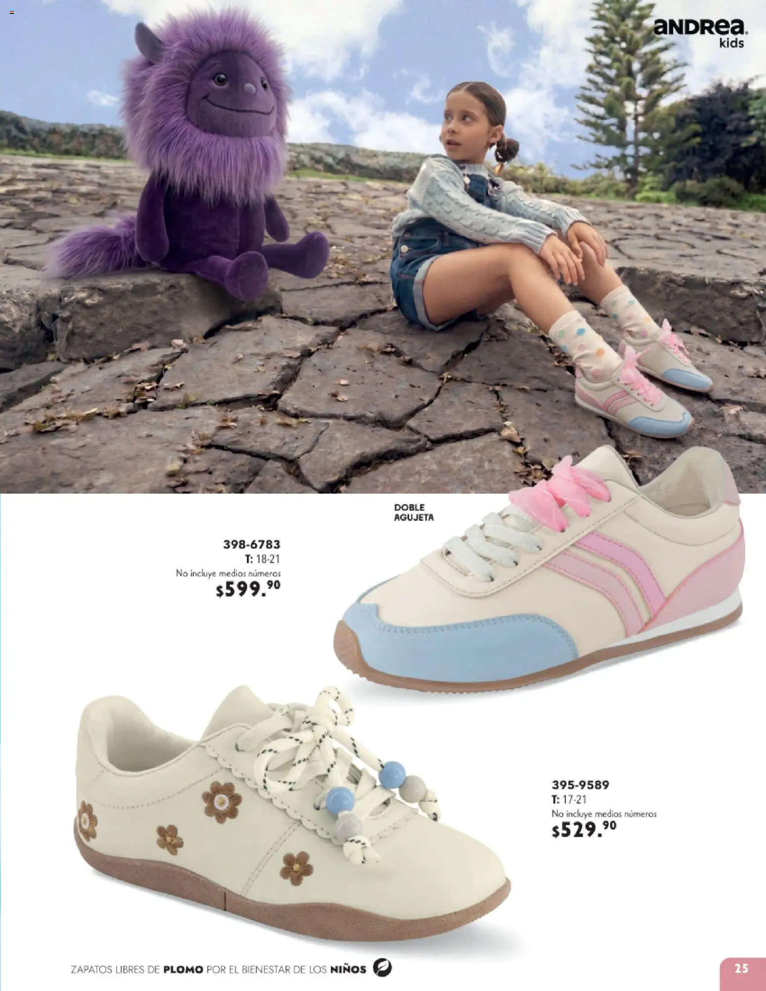 Nuevas ofertas de Andrea válidas en toda la República Mexicana desde el 23/08/2026. ¡Encuentra las mejores ofertas en Andrea catálogo Infantil! | Página: 25