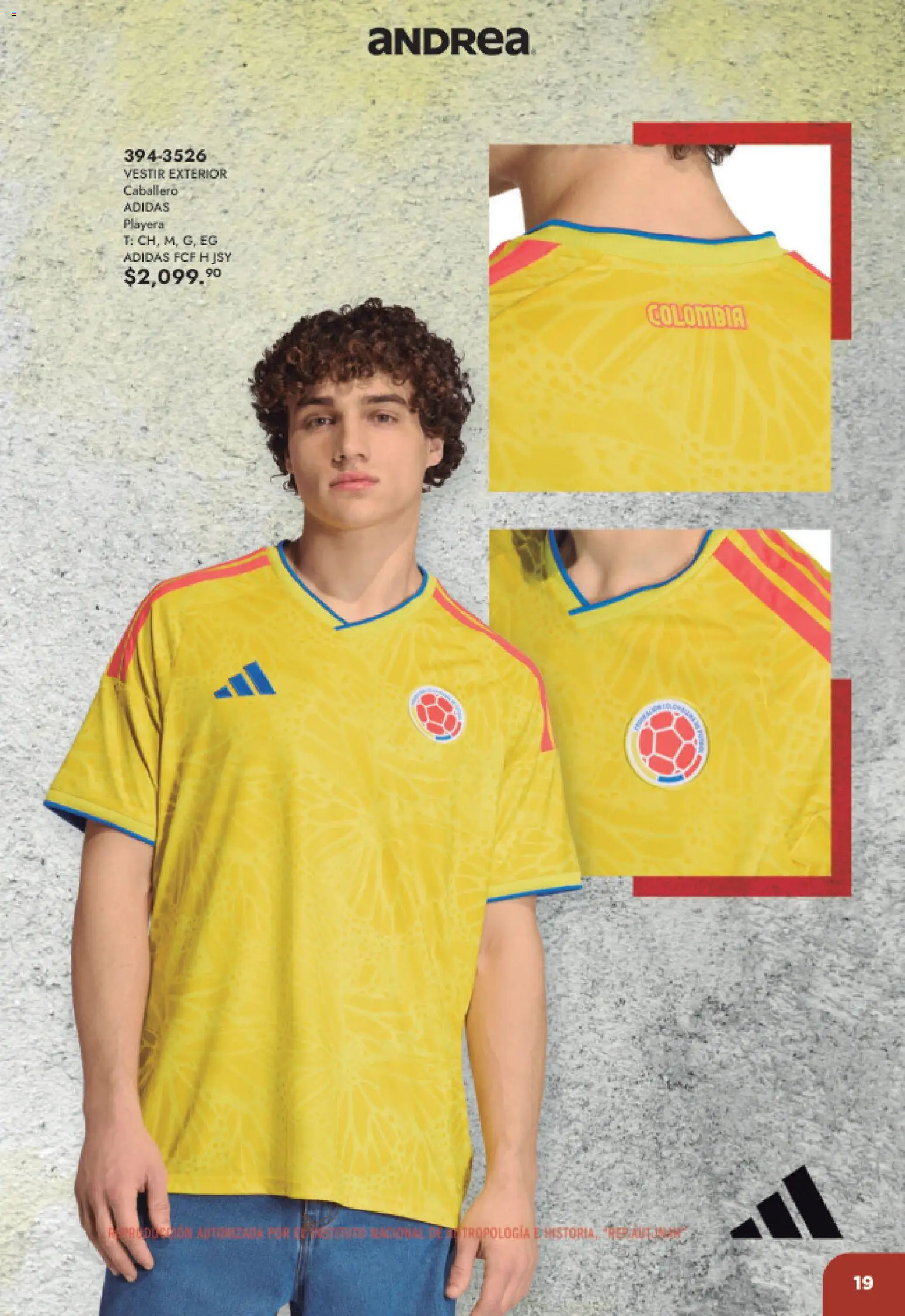 Nuevas ofertas de Andrea válidas en toda la República Mexicana desde el 17.05.2026. ¡Encuentra las mejores ofertas en Andrea catálogo Listos para ganar! | Página: 19 | Productos: Playera