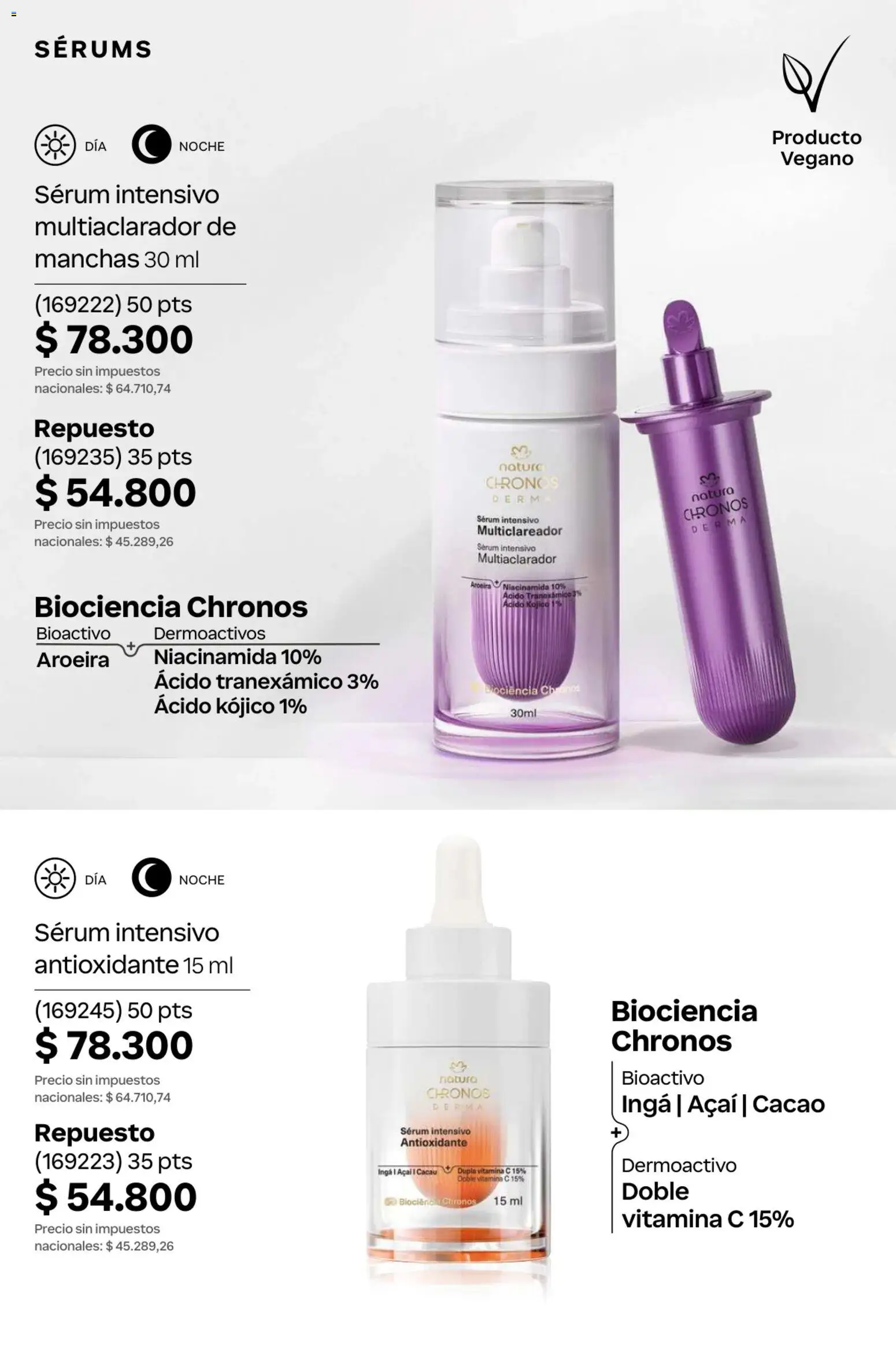 Catálogo Natura Ciclo 10 │ válido desde el 30/06/2026 | Página: 172 | Productos: Serum, Cacao