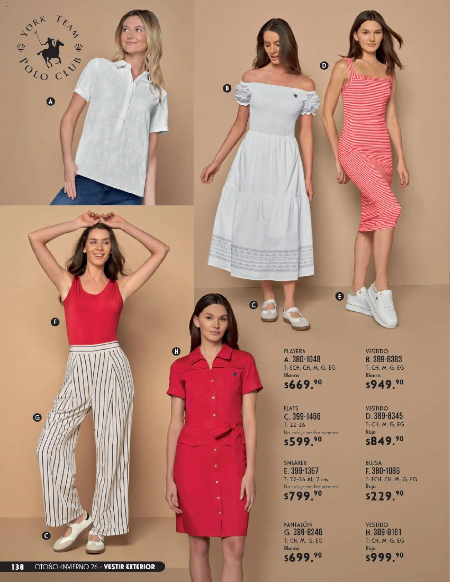 Nuevas ofertas de Andrea válidas en toda la República Mexicana desde el 23/08/2026. ¡Encuentra las mejores ofertas en Andrea catálogo Vestir! | Página: 138 | Productos: Blusa, Vestido, Playera