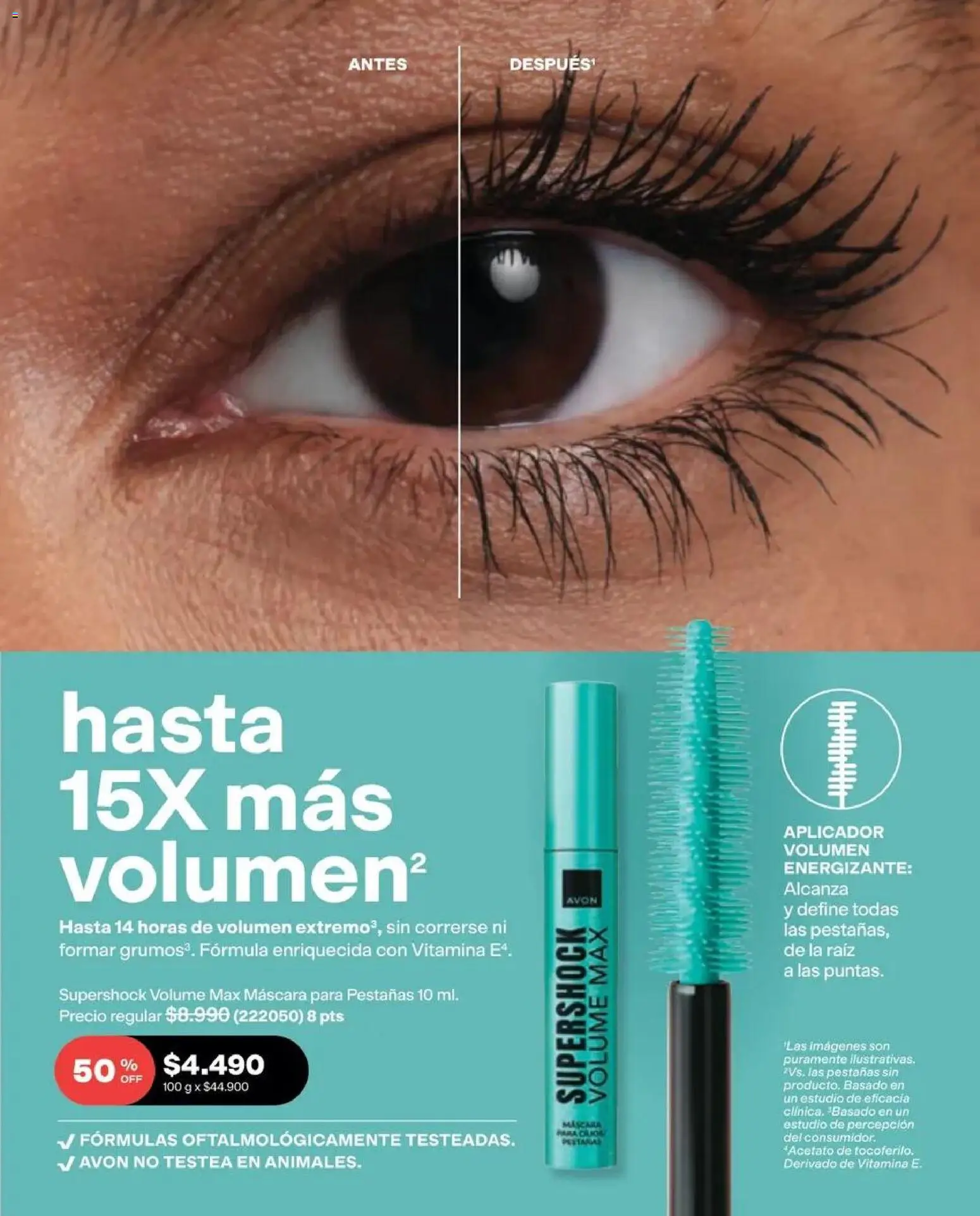 Catálogo Avon Campaña 14 │ válido desde el 15.09.2026 | Página: 16 | Productos: Máscara