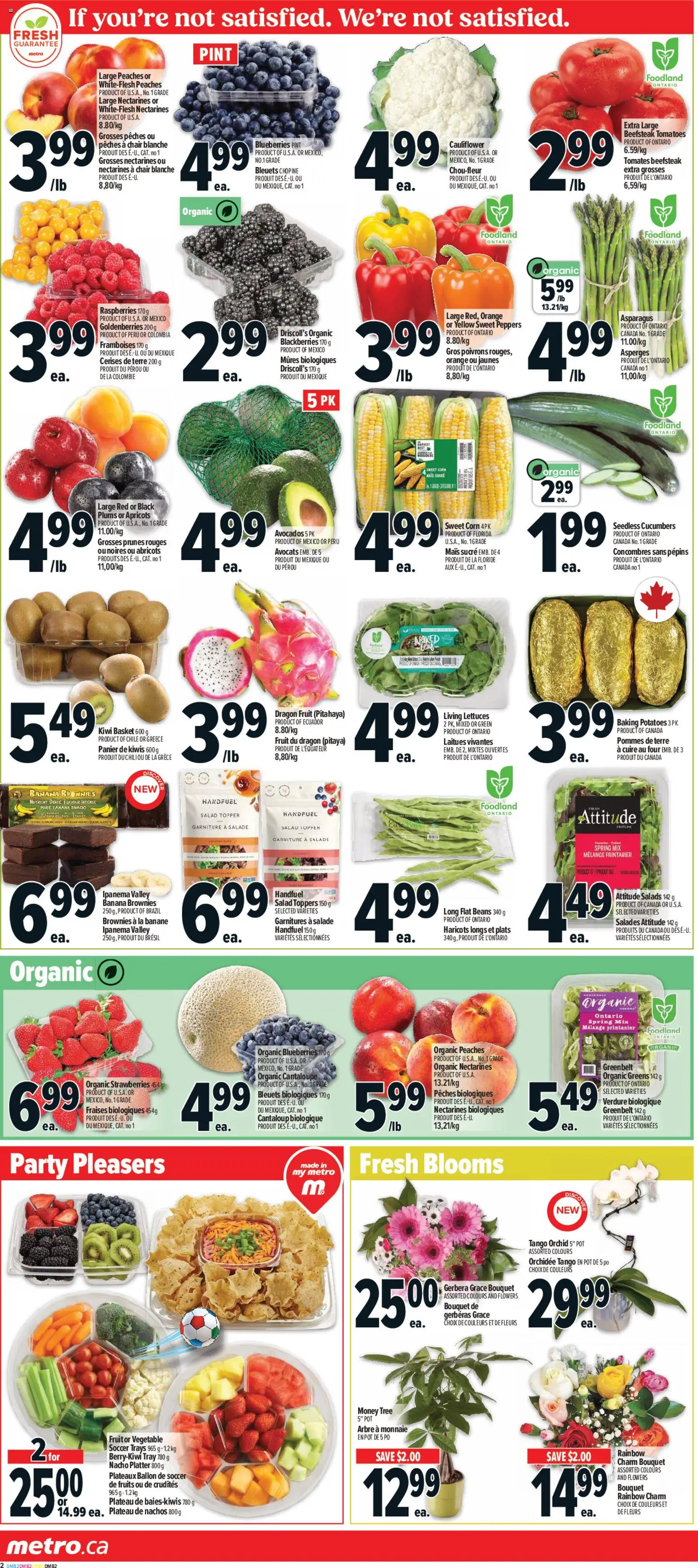 Metro flyer valid from 11.06.2026 | Page: 6 | Products: Cucumbers, Salad, Basket, Tomatoes