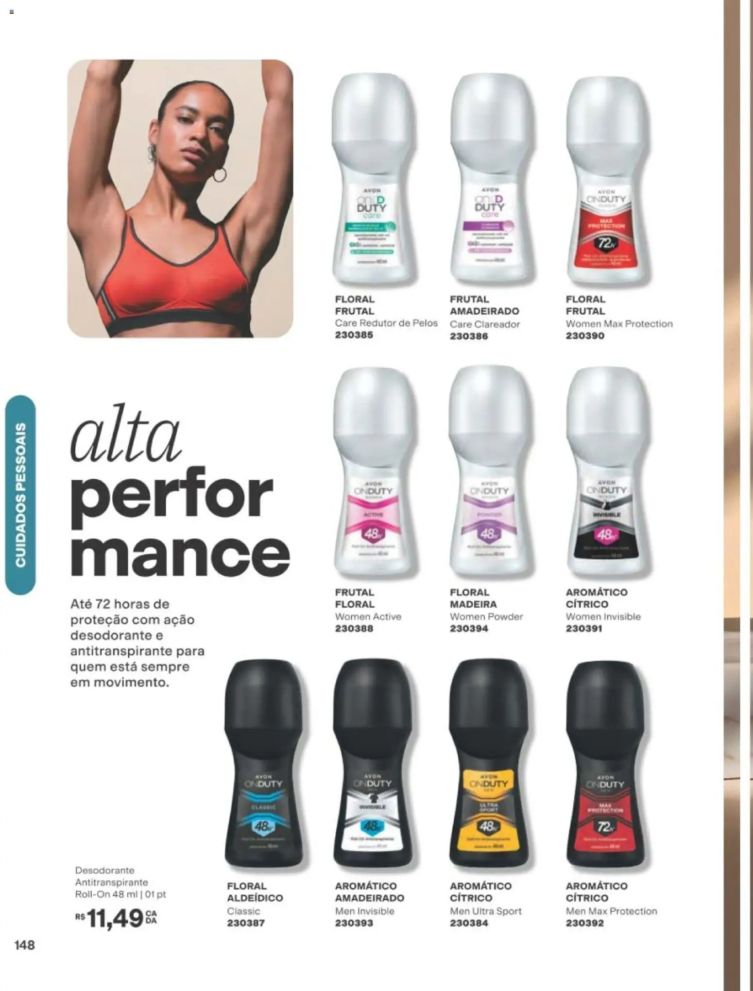 Avon Folheto - válido de 29/06/2026 | Página: 148 | Produtos: Desodorante